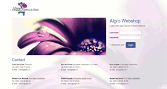 Desktop Screenshot of algro.nl